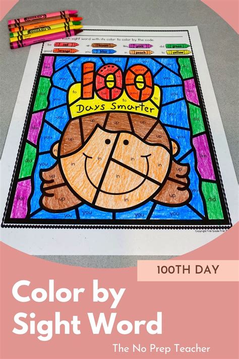 Free 100th Day Celebration Color By Code Artofit