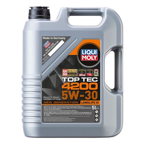 Oleo Motor Top Tec 4200 5W 30 Liqui Moly 5L