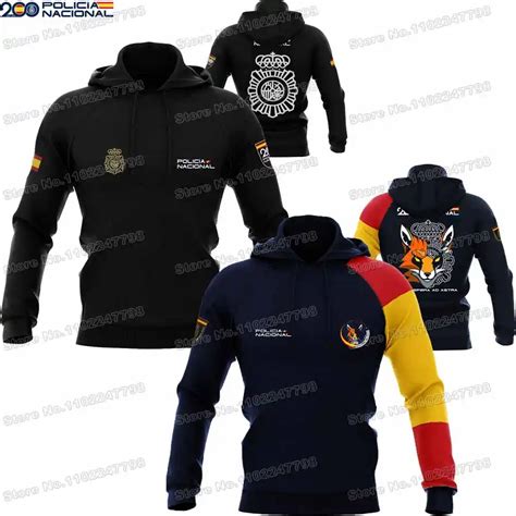 Sudaderas Con Capucha Del Centenario De A Os De Polic A Nacional