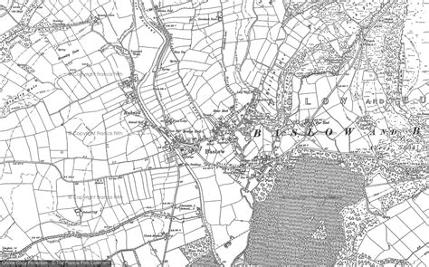 Old Maps of Baslow, Derbyshire - Francis Frith