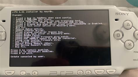 Psp 2000 Wont Install Custom Firmware Rpsp