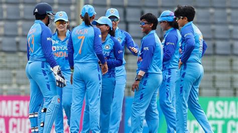 Womens Asia Cup Shafali Verma Deepti Sharma Impress As India Beat