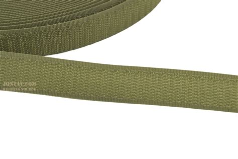 Sew On Nylon Fastener Tape Olive Drab Inch Wide Hook Sold In