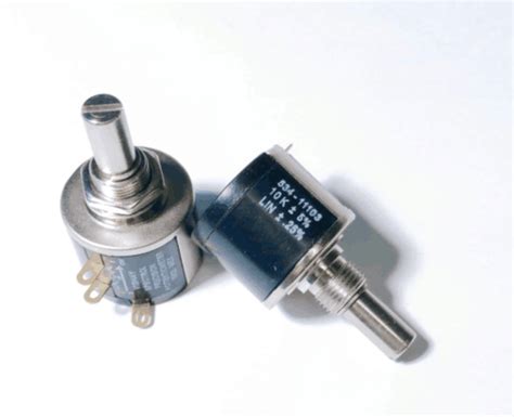 Vishay Precision Multi Turn Wire Wound Potentiometer W K K