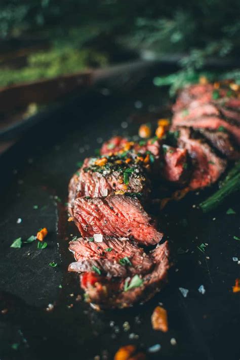 how to cook hanger steak on grill