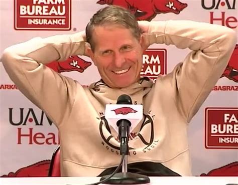 Arkansas Razorbacks Head Coach Eric Musselman Devo Davis Khalif