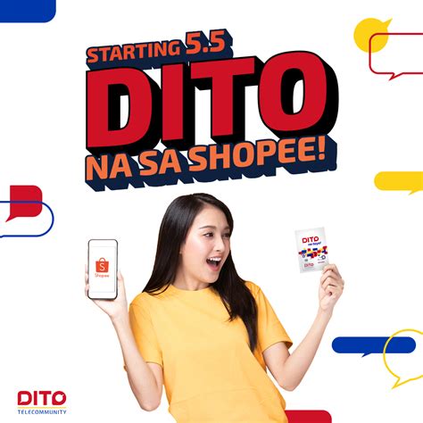 Dito Telecommunity On Twitter Ditosashopee On Get The Dito Sim