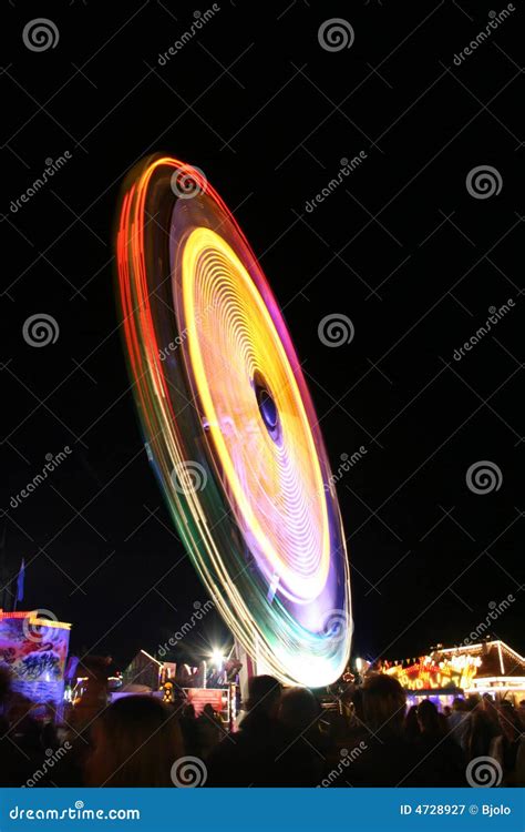 Fun Fair at Night editorial photography. Image of fair - 4728927