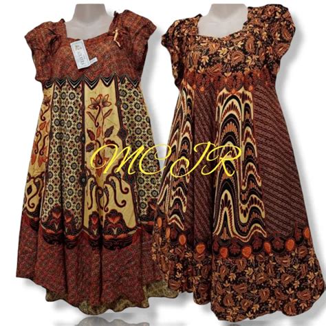 Duster Indonesian Batik Fit To 36 To 38 Bustline Lazada PH