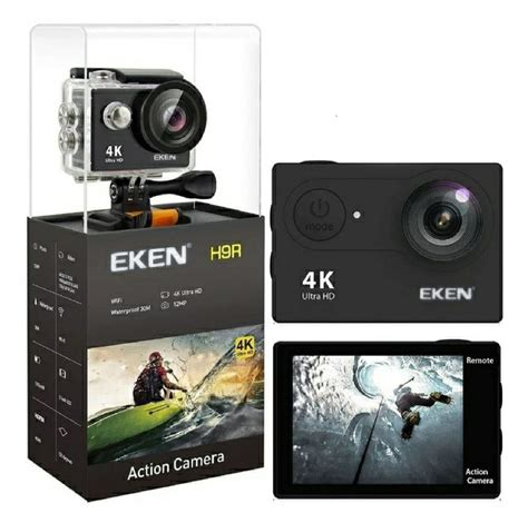 C Mera De A O Eken H Estilo Gopro Produto Masculino Eken Usado