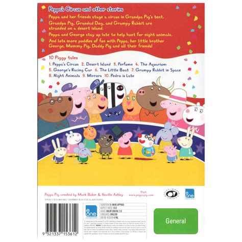 Peppa Pig Circus Birthday Peppa Pig Circus Backdrop P