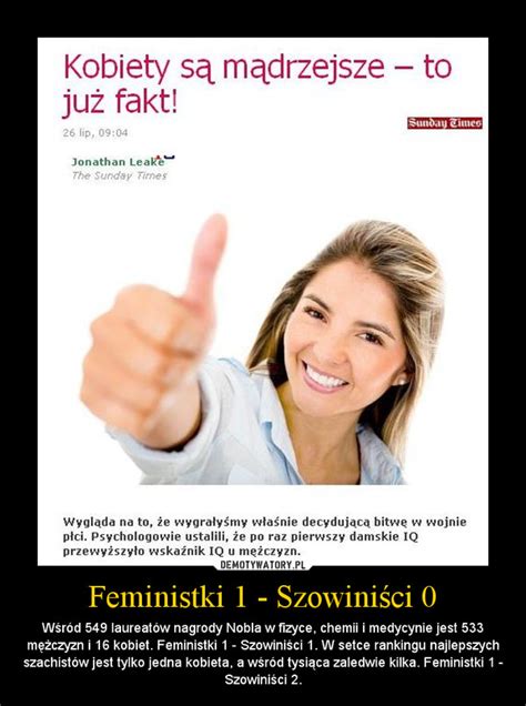 Feministki Szowini Ci Demotywatory Pl