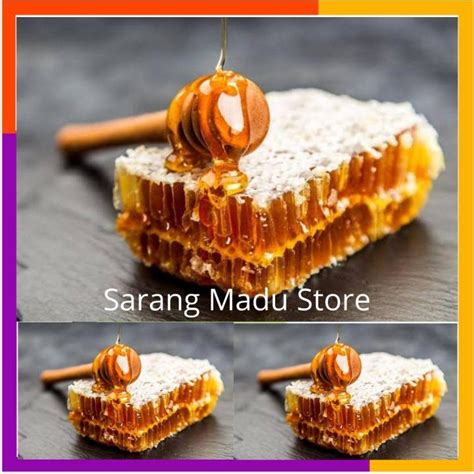 Madu Sarang Grm Mellifera Murni Asli Honeycomb Lazada Indonesia