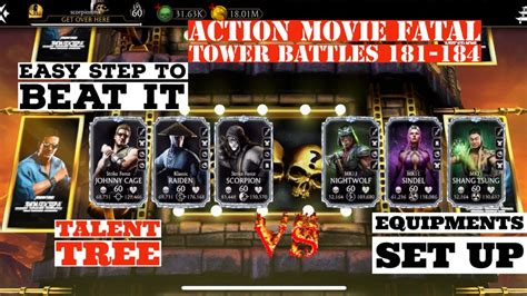 Action Movie Fatal Tower Battle 181 184 YouTube