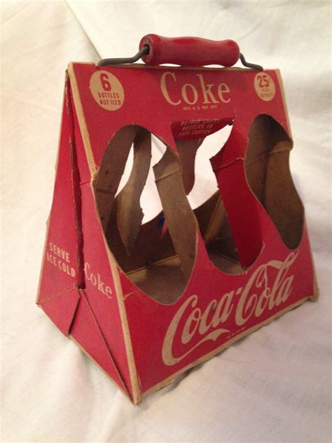 Coca Cola Six Bottle Cardboard Carrier Collectors Weekly