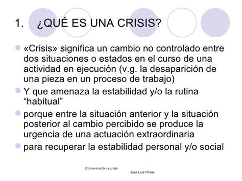 Comunicación De Crisis Cambio Social