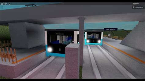 Roblox Automatic Subway 2 Mrt Train Ride From Greenroad To East