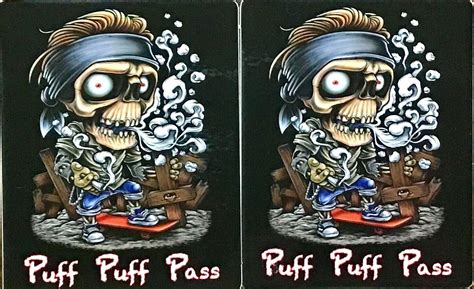 2 Pack Rat Rod Hot Rod Sticker Vintage Racing Rat Fink Gonja 420 Weed Pot Ebay