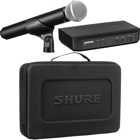 Microfono Inalámbrico Shure Blx24 Sm58 De Mano Capsula Sm58