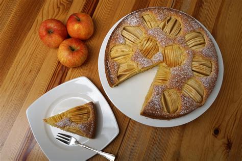 Versunkener Apfelkuchen