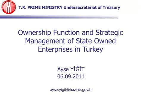 Ppt Ownership Function And Strategic Management Of State Owned