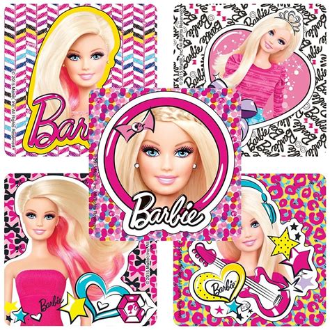 Barbie Pics Stickers From Smilemakers