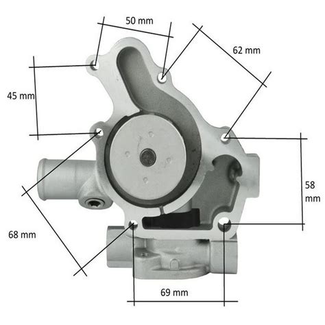 Pompe à eau Yanmar 3TNE74 MTParts