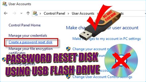 How To Create Password Reset Disk Windows 10 Windows 7 Password