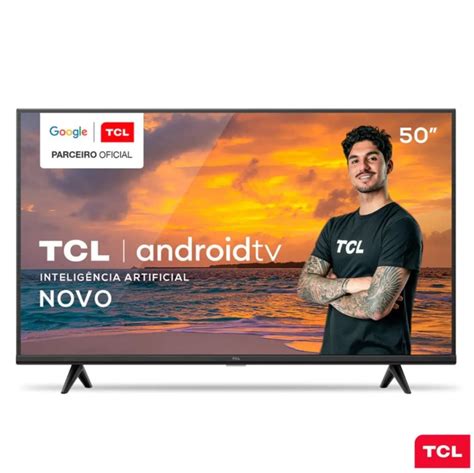 Smart Tv Tcl Led K Uhd Hdr Android Tv Comando Por Controle De