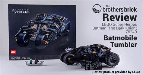 LEGO Super Heroes Batman The Dark Knight 76240 Batmobile Tumbler - TBB Review - Cover-Social ...