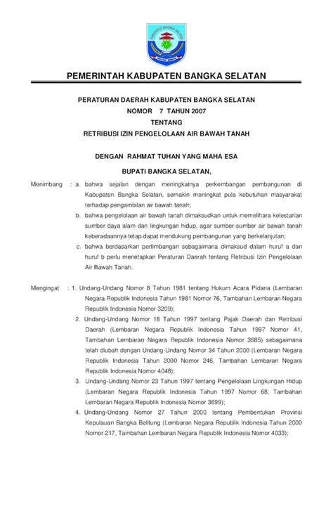 Pdf Peraturan Daerah Kabupaten Bangka Selatan · 34 Pipa Naik