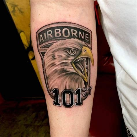 101st Airborne Eagle Tattoos