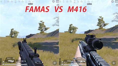 New AR FAMAS Vs Iconic AR M416 A Detailed Comparison For Pro Players