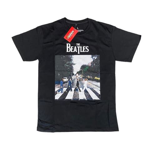 Jual Kaos Band The Beatles Abbey Road Shopee Indonesia