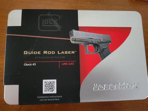 Lasermax Lms G43 Guide Rod Laser Red Glock 43 43x 48 Ebay