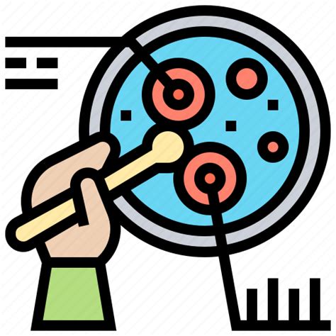 Analysis Bacteria Laboratory Microbiology Research Icon