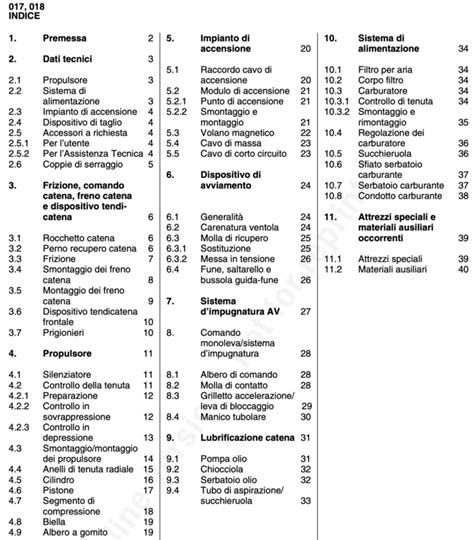 Manuale Di Riparazione Motosega Stihl 017 018 170 180 Nuova Elica