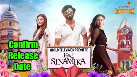 Hey Sinamika Movie Hindi Dubbed Confirm Release Date Dulquer Salmaan