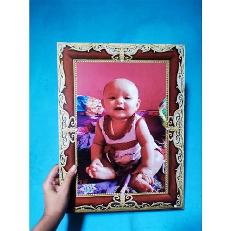 Jual CETAK FOTO PLUS PAPAN MDF LIST BINGKAI 20R Shopee Indonesia