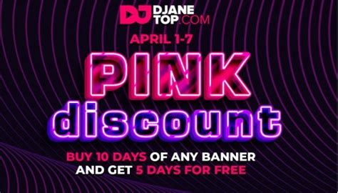 The Pink Discount - Publications on DjaneTop