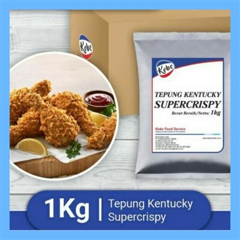 Jual KOBE Tepung Kentucky Supercrispy 1 Kg Shopee Indonesia