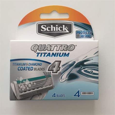 Schick Sword Quattro Titanium Blades, Beauty & Personal Care, Men's