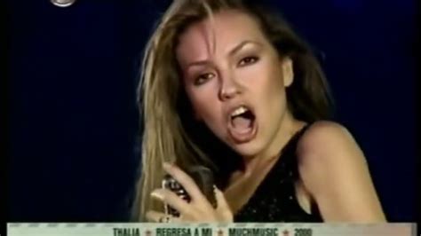 Thalía Regresa A Mi Much Music 2000 Youtube