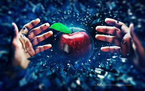 Hand, Apple, Battle, Background HD wallpaper | Wallpaper Flare