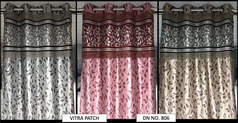 Printed Polyester Kf Vitra Patch Curtain For Door And Window At