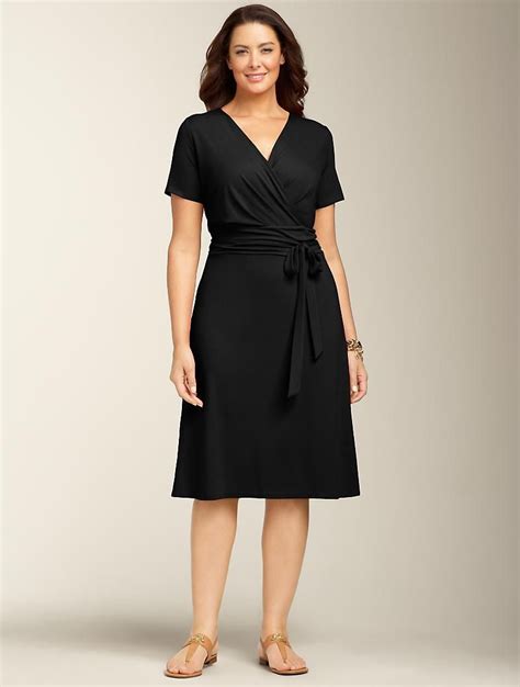 Talbots Ruched Wrap Dress Dresses Woman Evening Dresses Plus