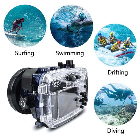 Sony Dsc Rx Vi M Ft Seafrogs Underwater Camera Housing For Sony