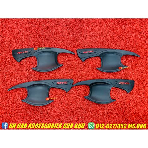 Toyota Hilux Revo Rocco 2015 2019 Door Inner Bowl Handle Cover 1Set4pcs