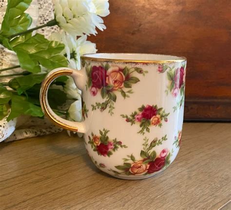 Royal Albert Old Country Roses Coffee Mug Cup Royal Albert China