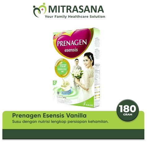 Jual Prenagen Esensis Vanilla 180 Gram Nutrisi Gizi Shopee Indonesia